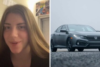 they owe you a new vehicle woman drops honda off for an inspection then the workers total it now what 68faa603983cb