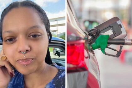 this is my second time doing it woman says filling your gas tank slower is cheaper is it 68e25e6250e41