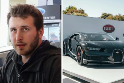 this thing has 16 drain plugs man takes bugatti for an oil change then the mechanic says itll cost 30k 68ebb5224ced4