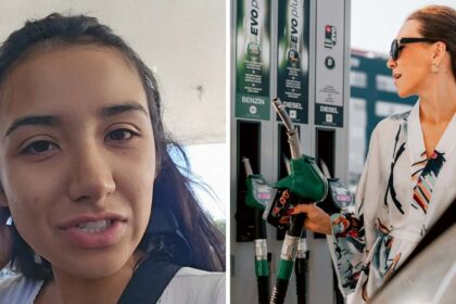 am i the only one who didnt know florida woman stops to get gas then she reads the fine print on the pump 6909dd538759e