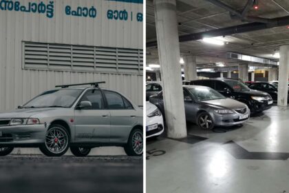 driver of 89 toyota corolla cant find a spot to park so he gets out and does something unexpected 6908a7f51f881