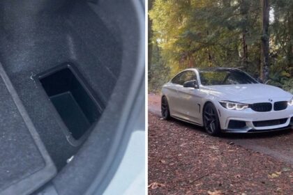 honda should take that idea customer gets bmw then they realize what this compartment in their trunk is for 691cc2dcb9d36