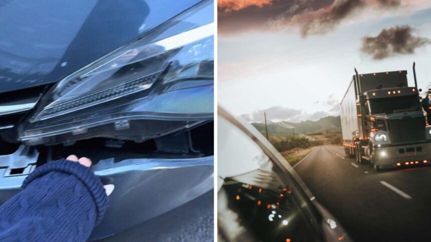 i have to pay completely out of pocket semi truck hits new york toyota corolla driver but she doesnt have collision coverage 69126f0b2913d