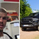 im on my second day coming to the gas station man buys new truck then he realizes itll cost 120 every 2 days to fill up 690f93cf076a8