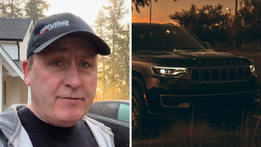 its a jeep thing man parks jeep wagoneer s outside with half charge then he tries to drive it 2 days later 6915d6eb5c71e