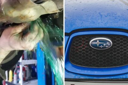 milkshake of death mechanic does oil change on subaru he cant believe whats in the oil pan 691333ead36f1