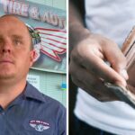 mississippi customer pays 1200 for 4 new tires then he has no way to pay for them 690918752d583