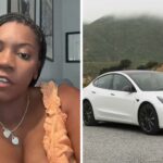 tesla driver realizes she has free will then she changes her lock sound to this nostalgic disney riff 690612fe72827