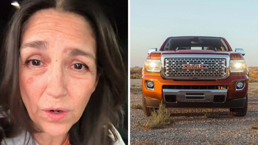 the wires are showing dealership signs off on gmc with bad tires during inspection then they only offer to pay for one 691c8a9b957dc