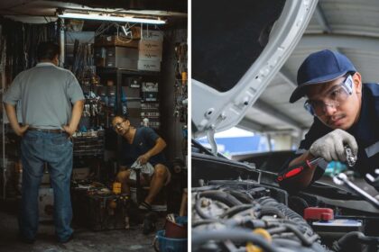 trying to stay calm mechanic gets car in the shop then he sees what the customer did 6905f6dc255d6